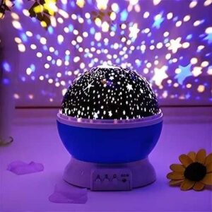 Star Master Galaxy Night Lamp – 360° Rotating LED Star Projector for Kids & Home Decor